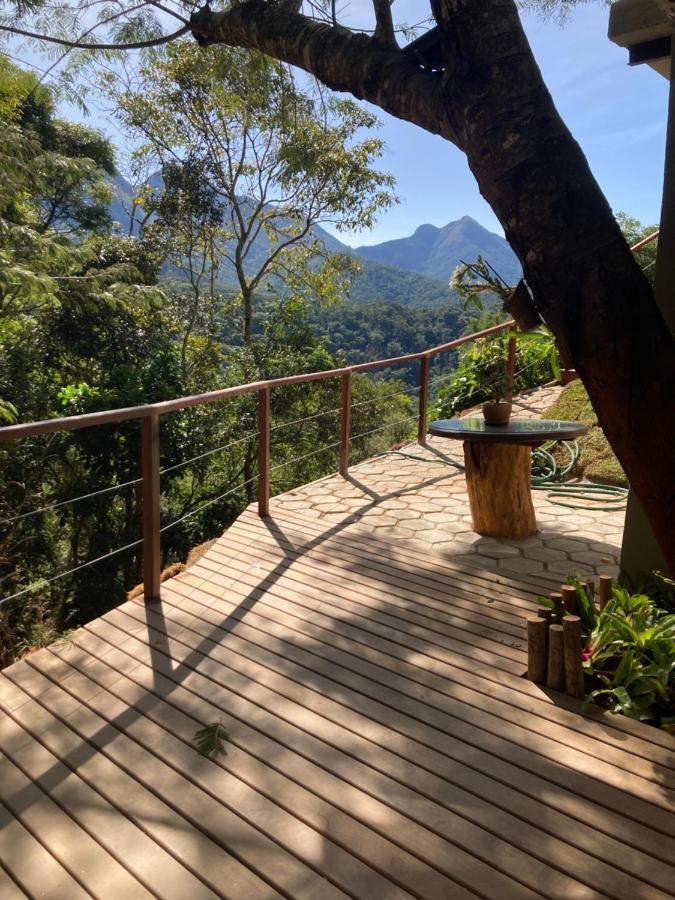 O Chale Mais Bucolico De Araras. Vista Linda Exterior foto